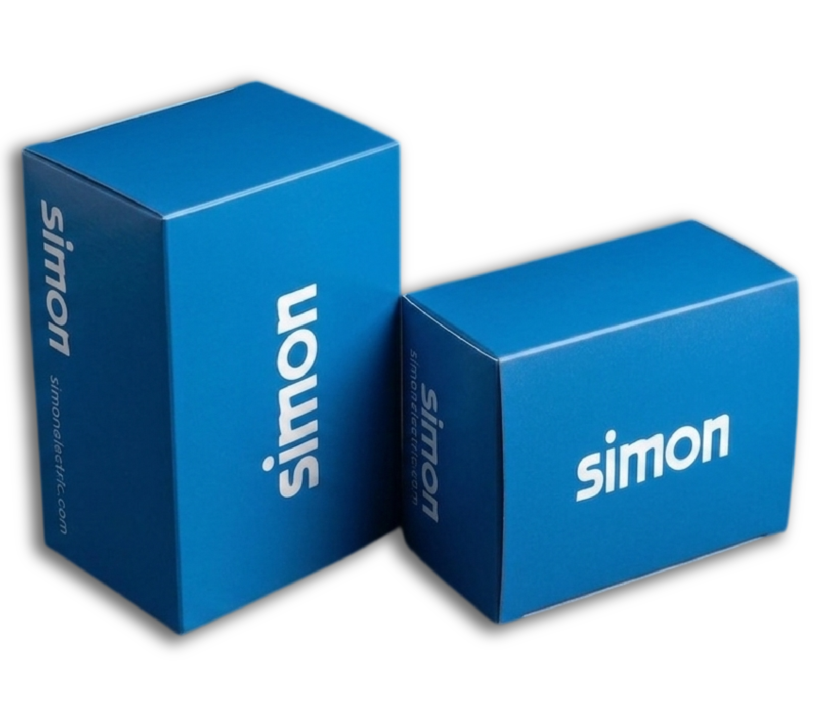 Cajas plegadizas impresas en cartulina personalizadas con logotipo